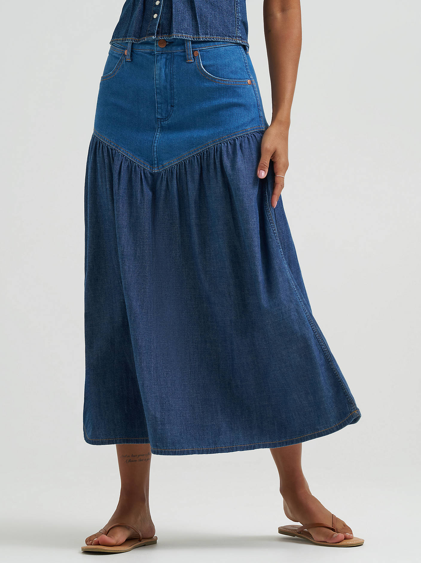 Wrangler 80s Maxi Skirt