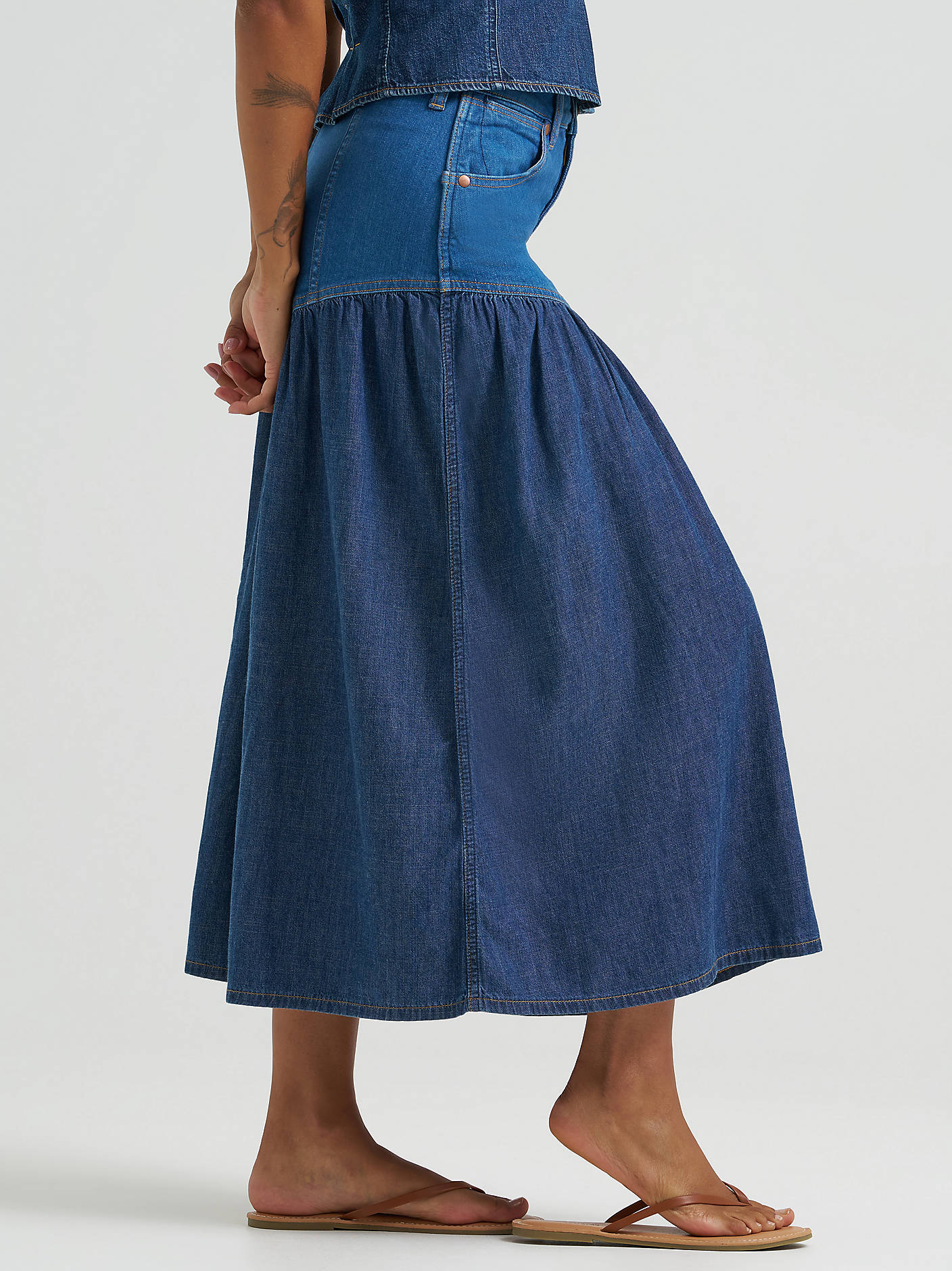 Wrangler 80s Maxi Skirt