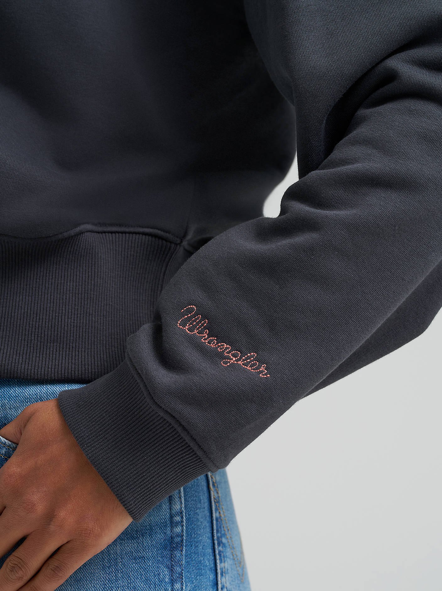 Wrangler Embroidery Yoke Crop Top