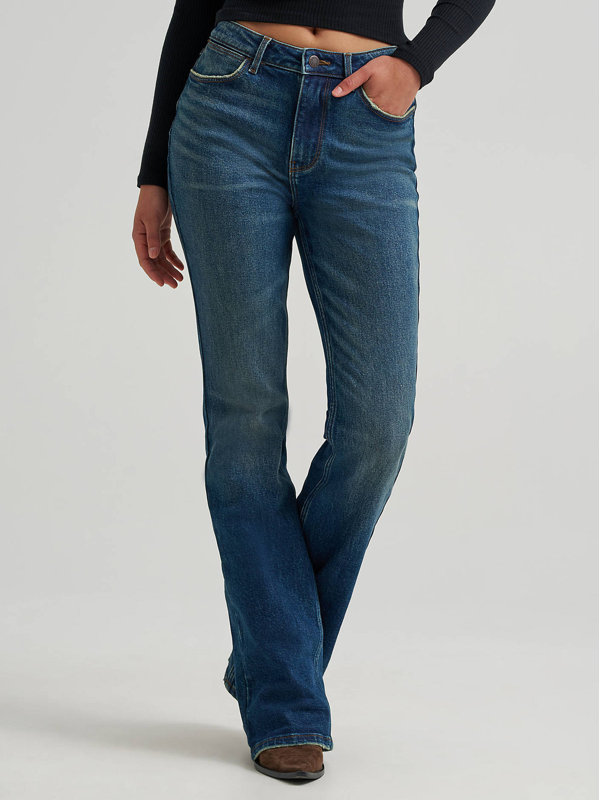 Wrangler Lasso Broken In Bootcut