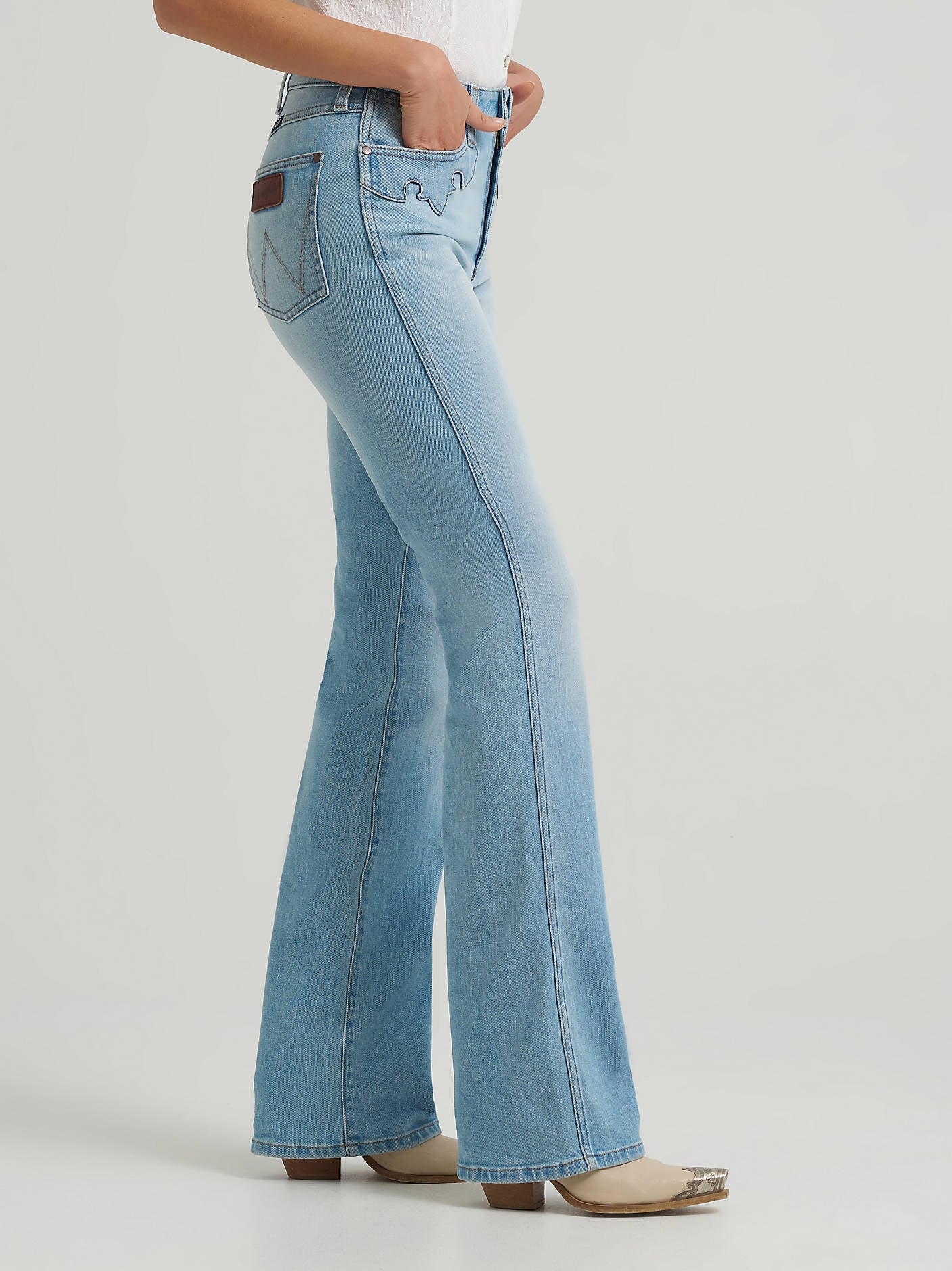 Wrangler Autumn Scroll Bleach Bootcut