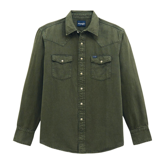 Wrangler Forest Denim Shirt