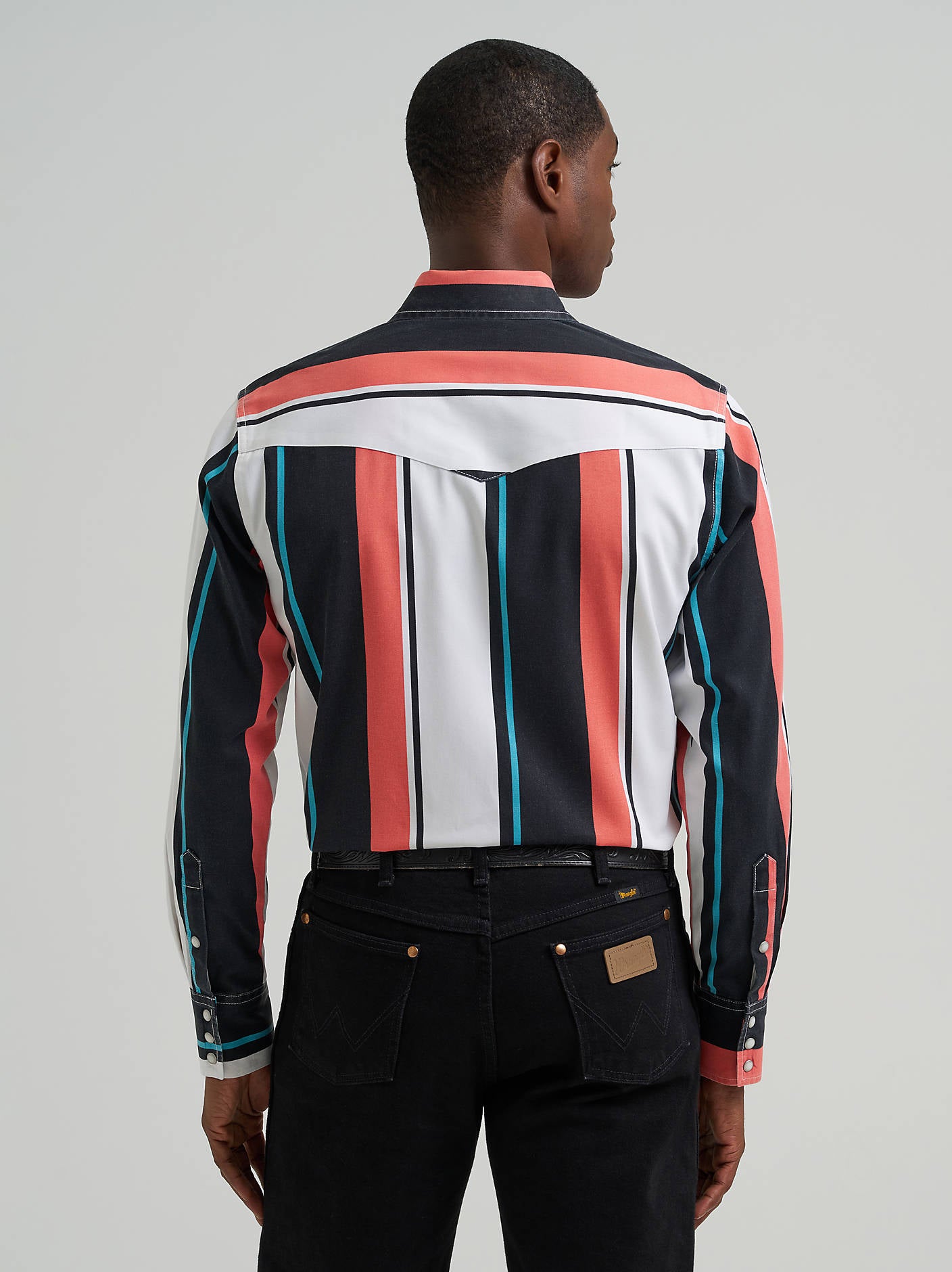 Wrangler Brushpopper Coral Snap Up