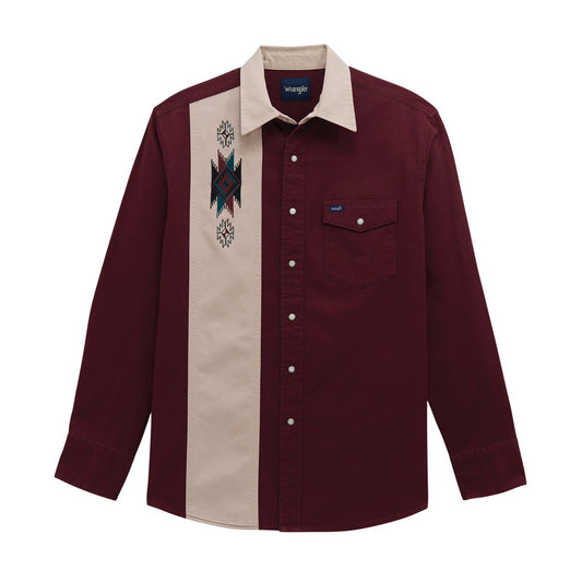 Wrangler Brushpopper Painted Snap Up