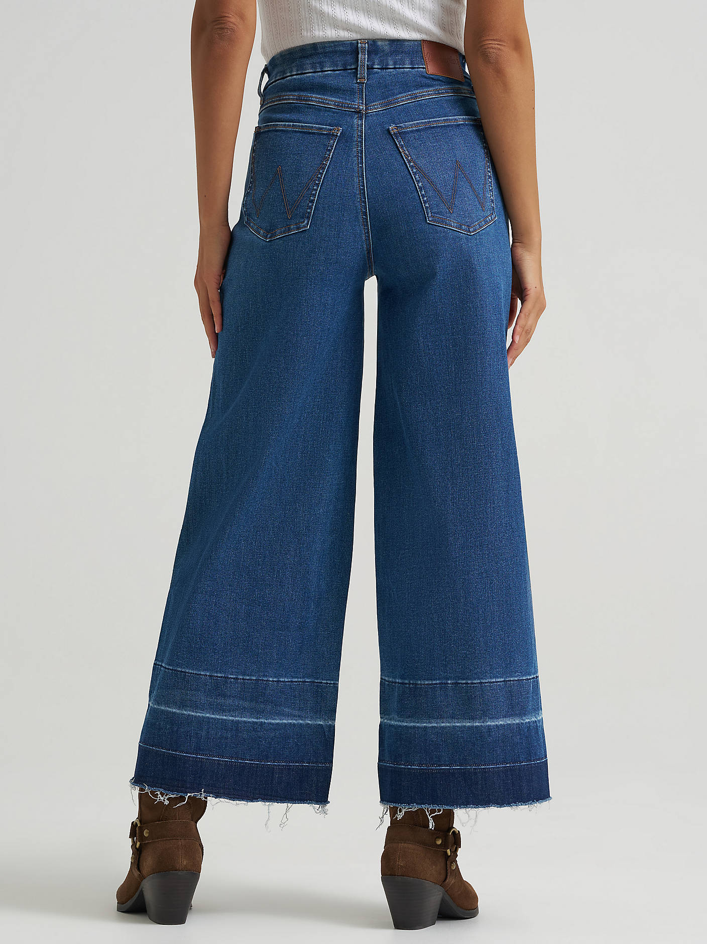 Wrangler Bespoke Cropped Frayed