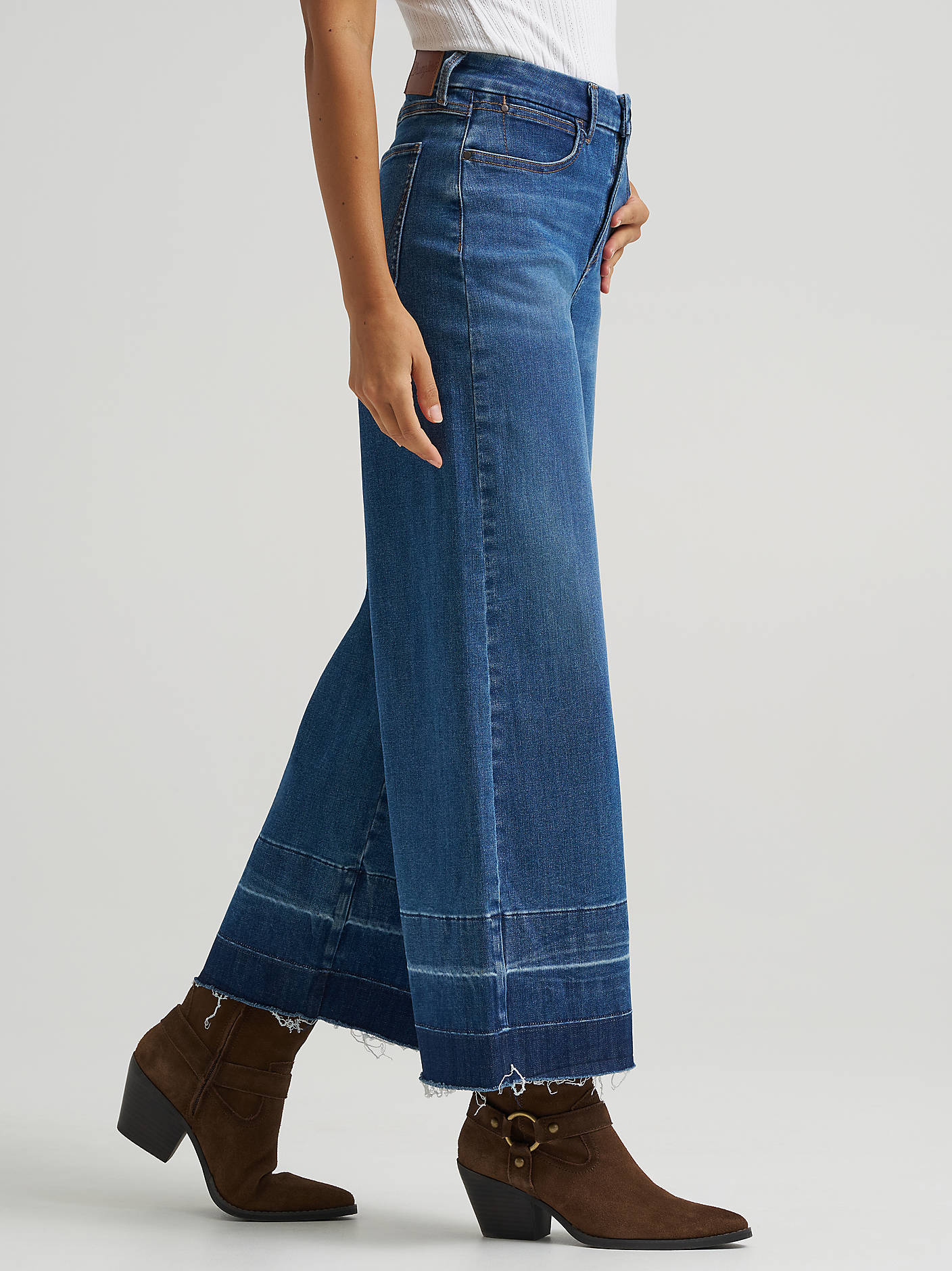 Wrangler Bespoke Cropped Frayed