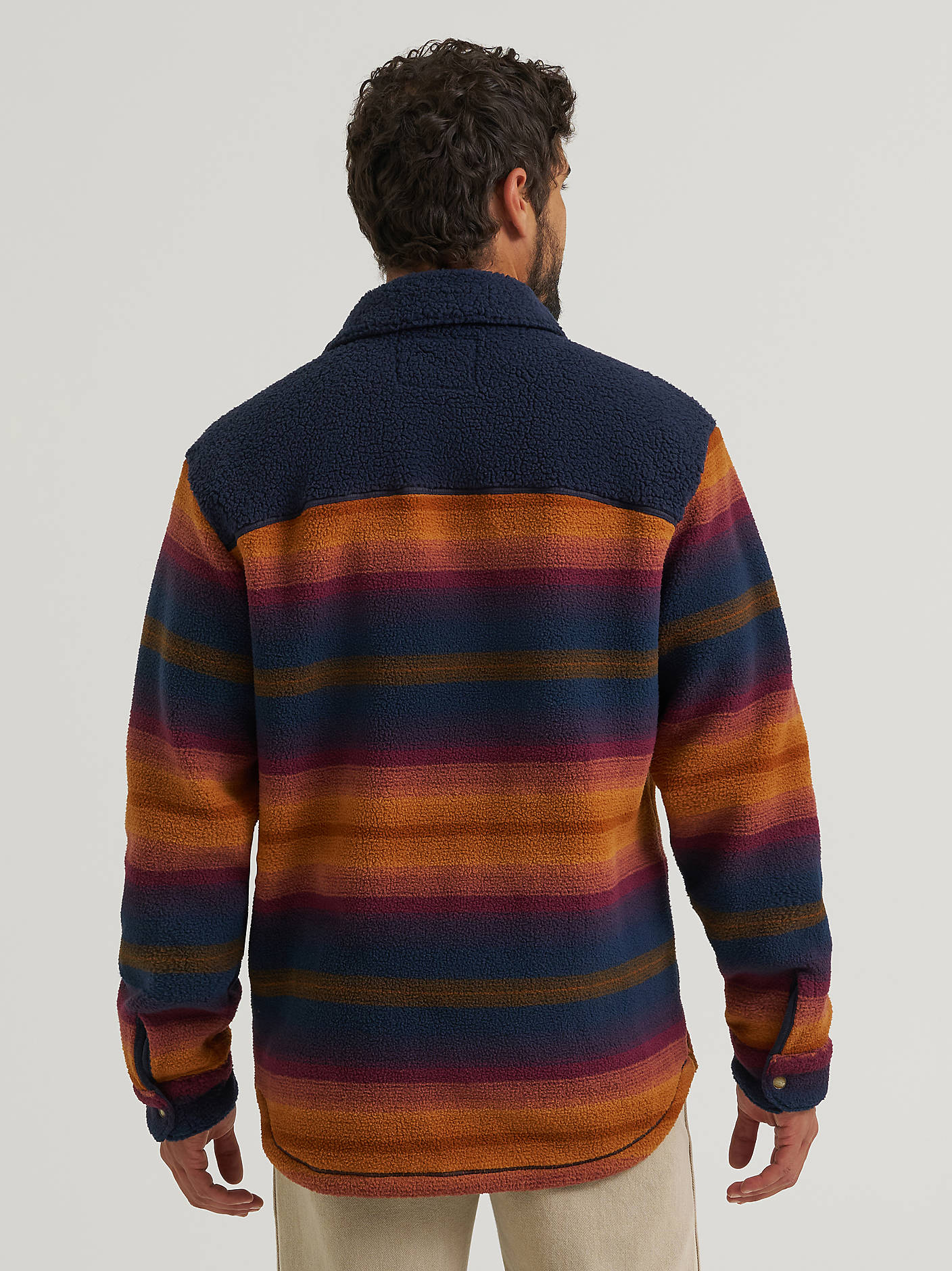 Wrangler Serape Fleece Shirt Jacket