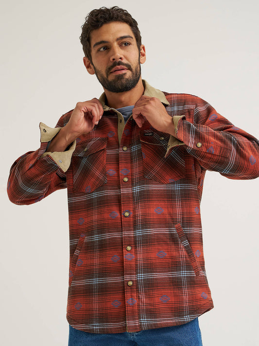 Wrangler Aztec Lumberjack Shirt Jacket