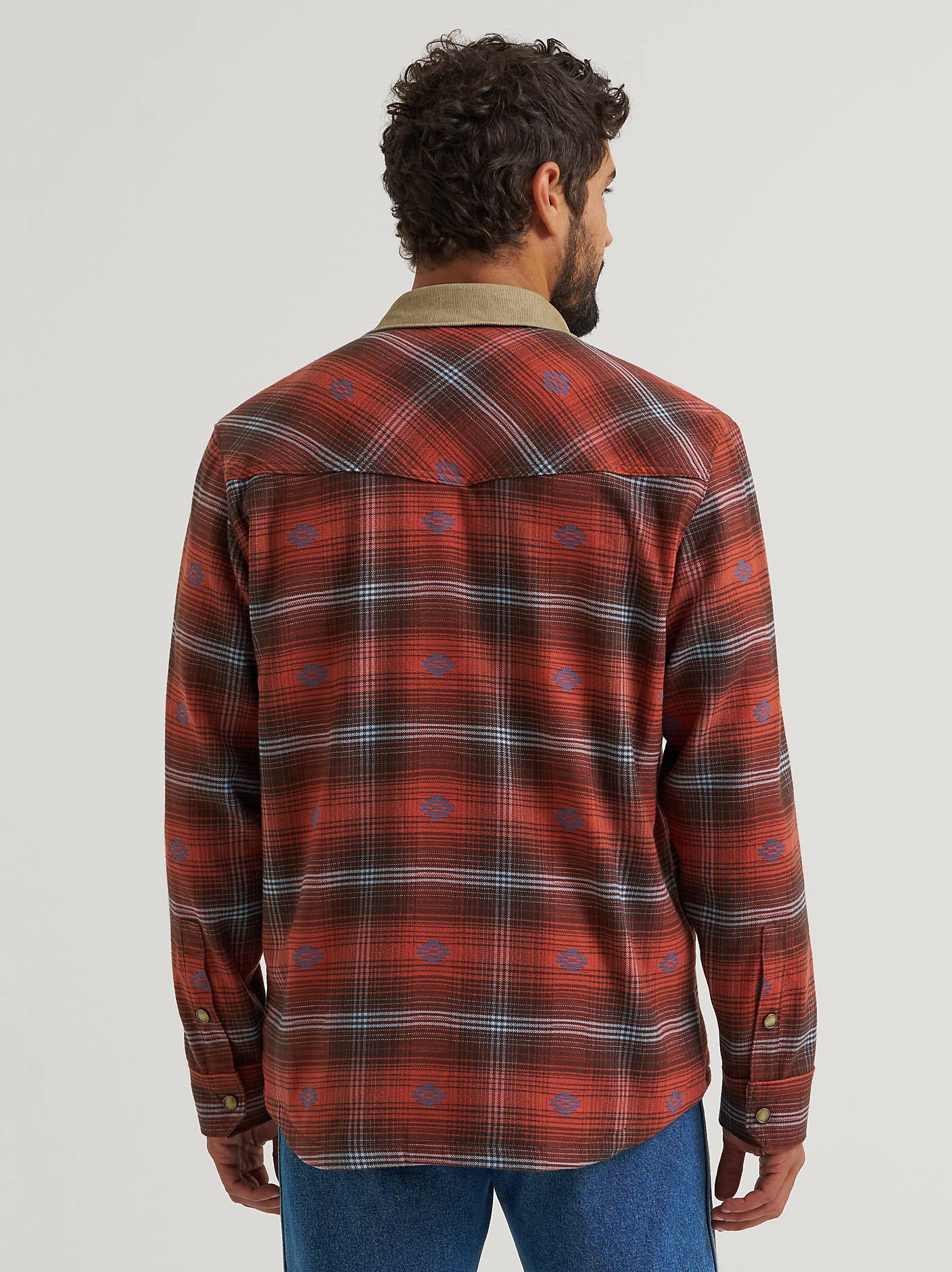 Wrangler Aztec Lumberjack Shirt Jacket