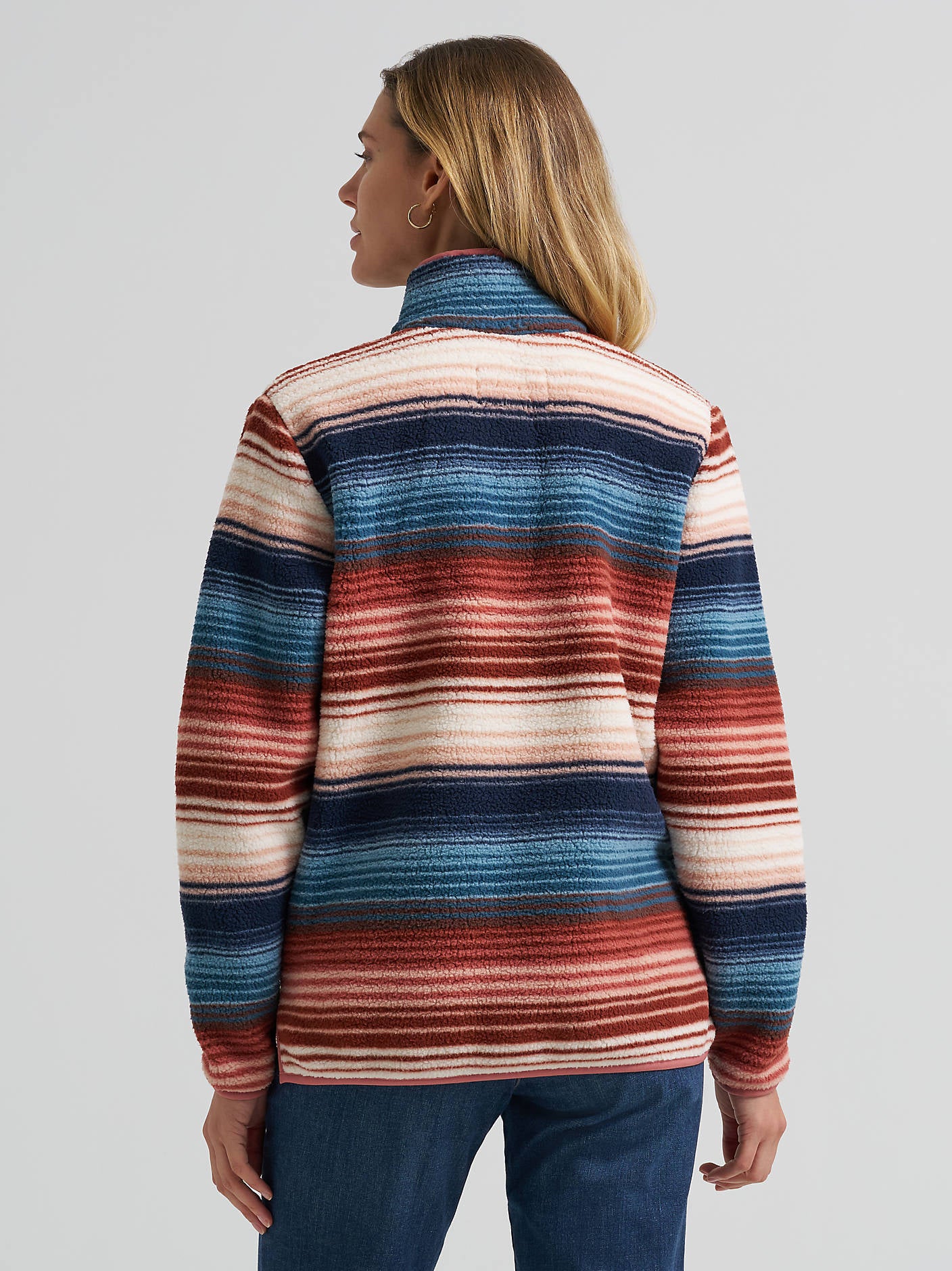 Wrangler Sherpa Serape Rose