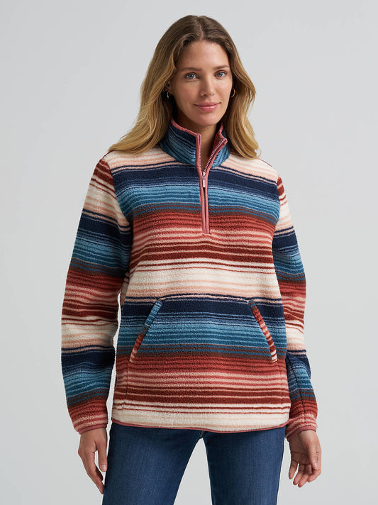 Wrangler Sherpa Serape Rose