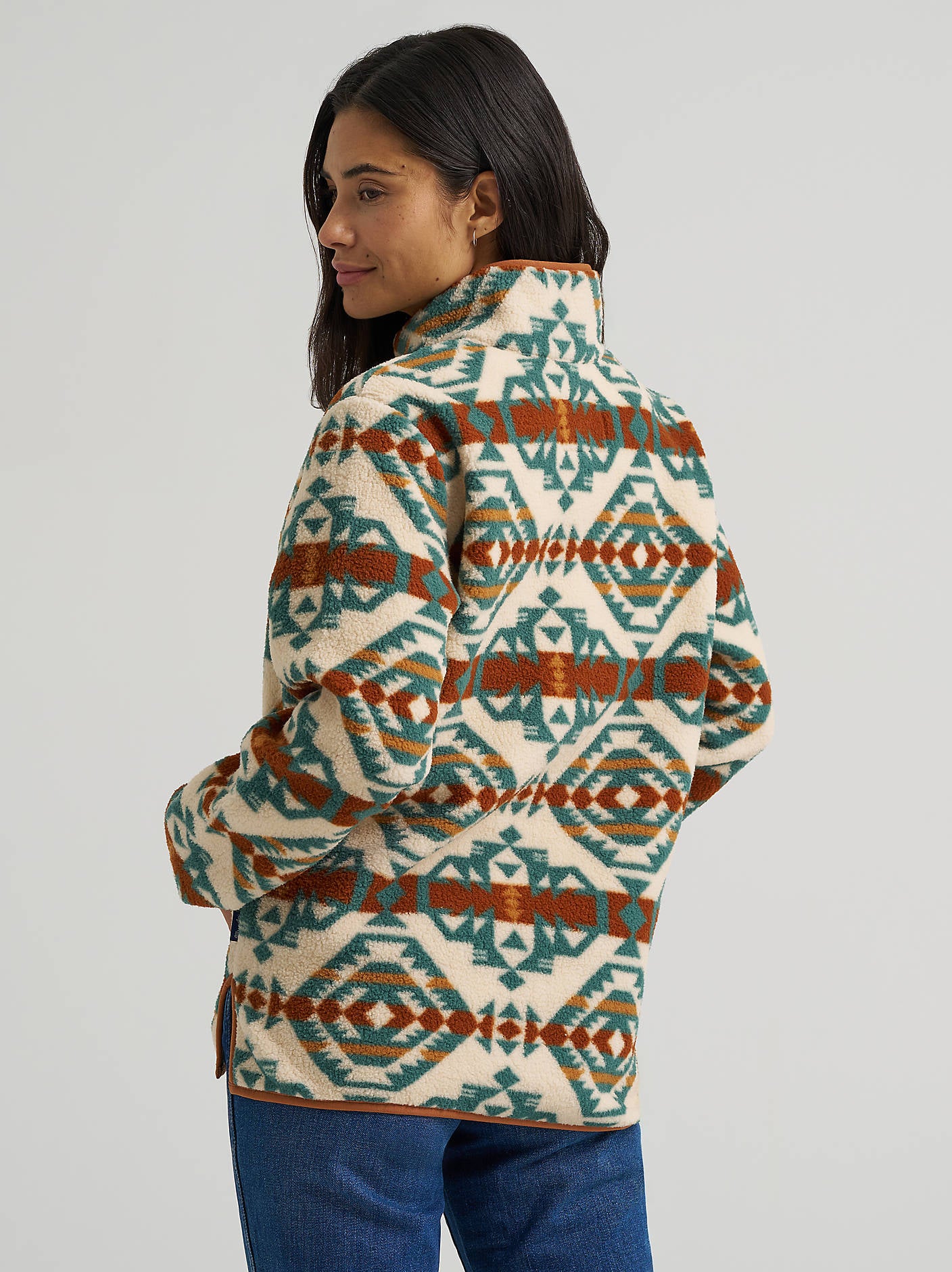 Wrangler Sherpa Serape Prairie Aztec