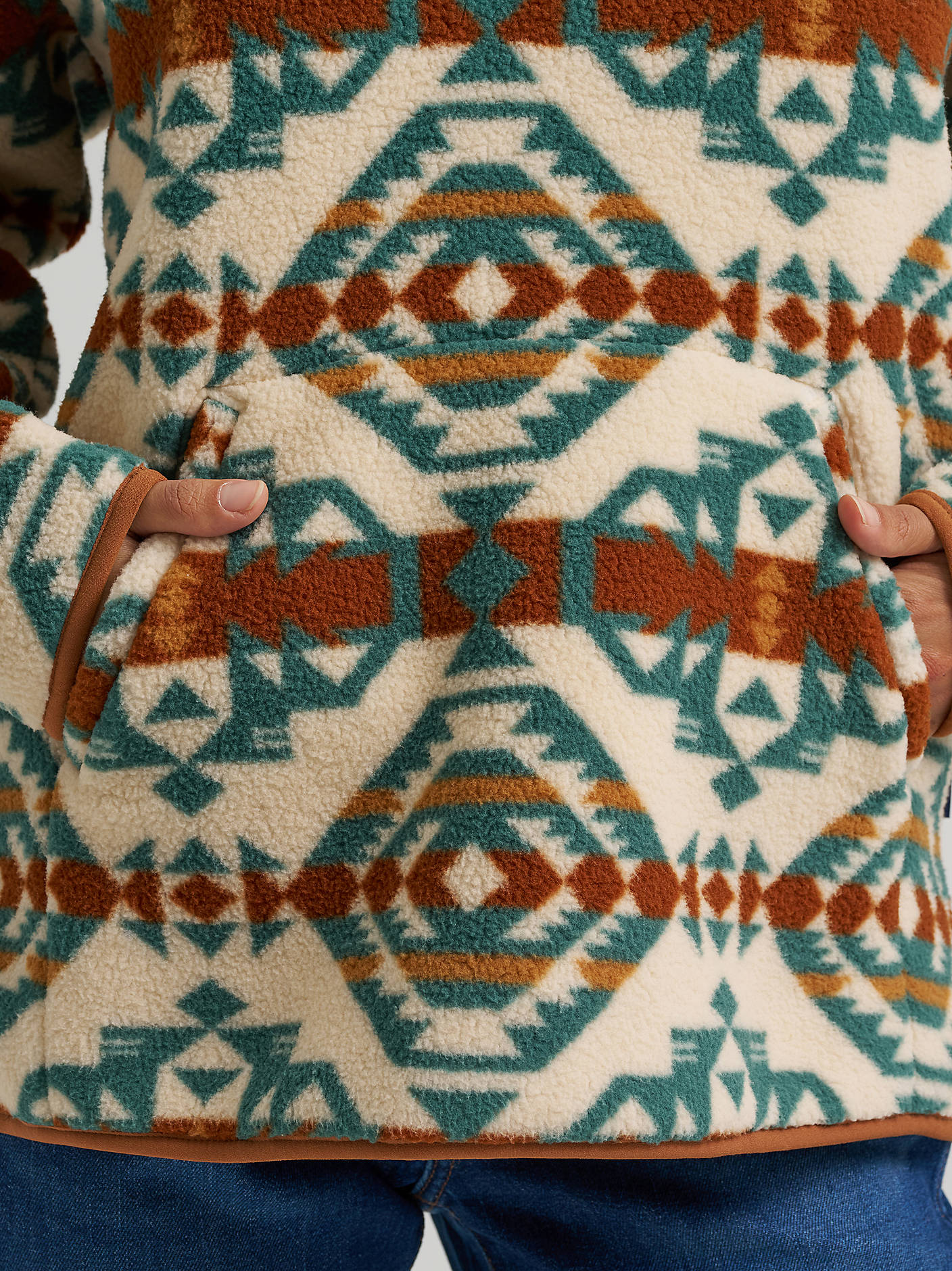 Wrangler Sherpa Serape Prairie Aztec