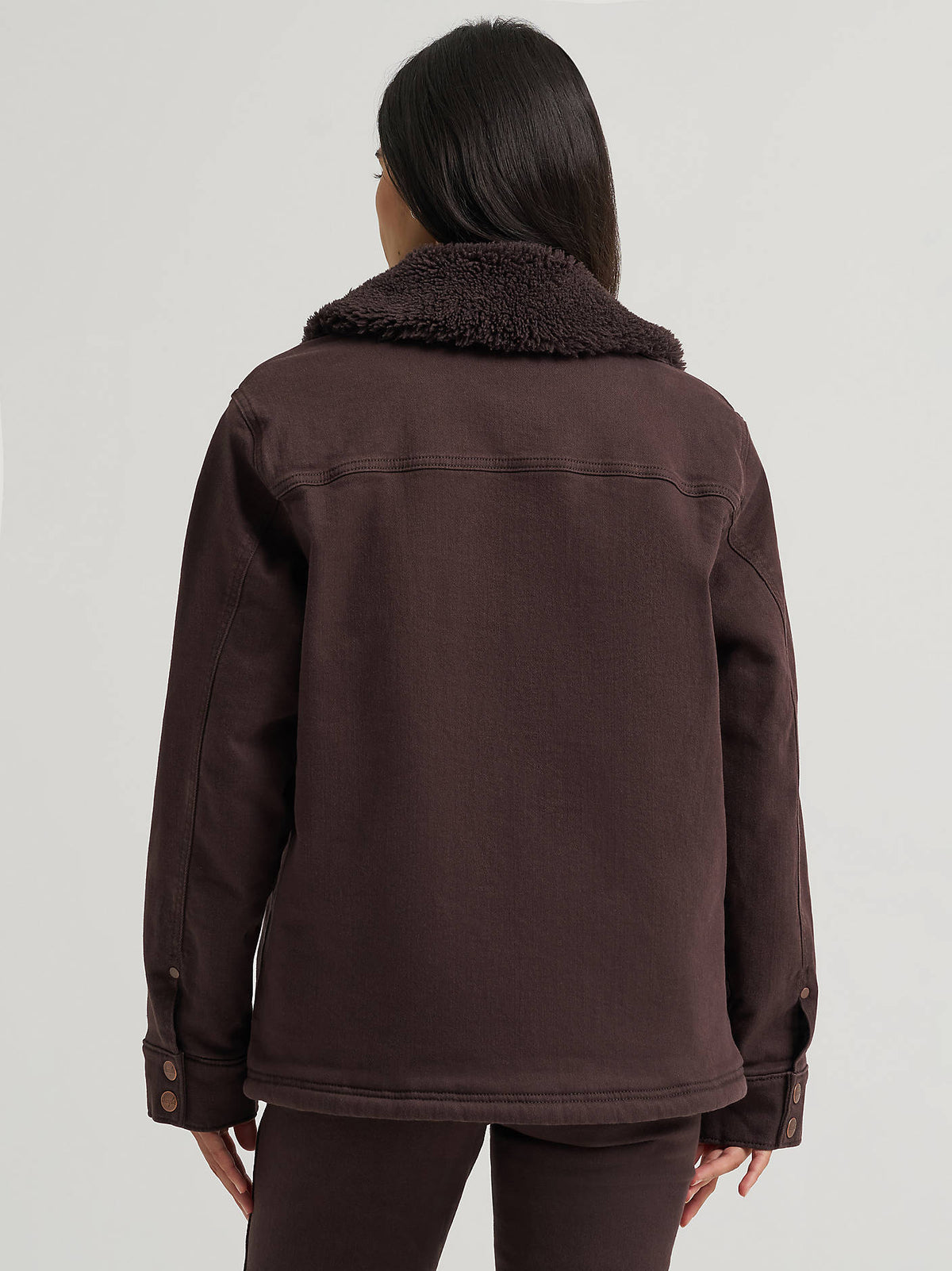 Wrangler Chocolate Sherpa Coat