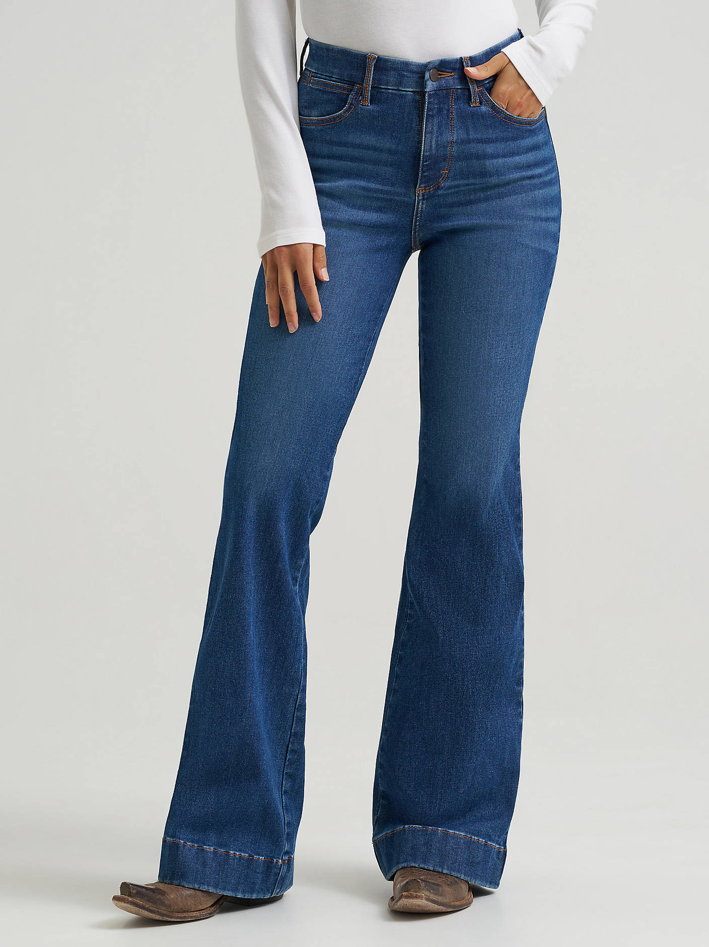 Bespoke Beth Flare Trouser Jeans