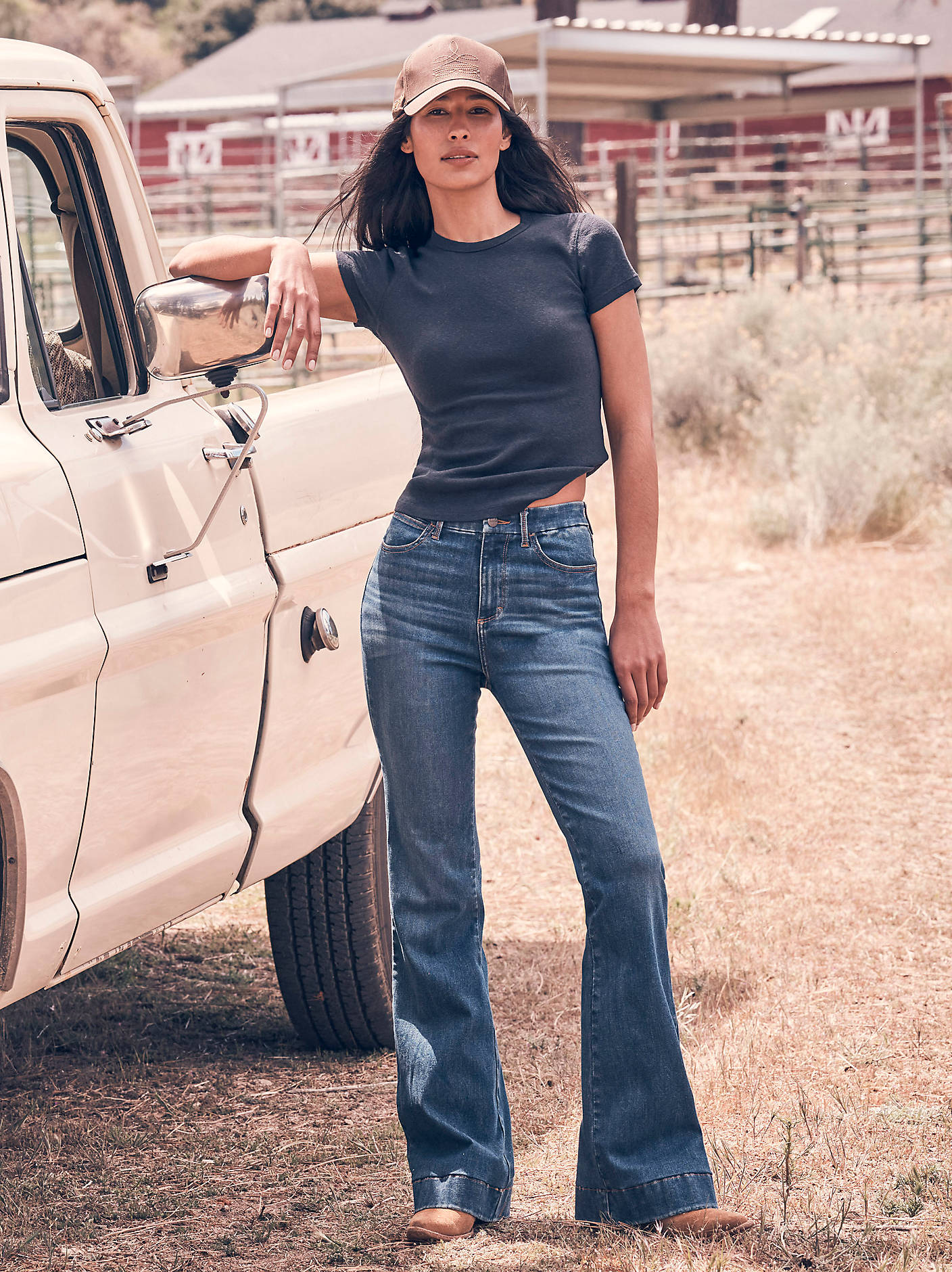Bespoke Beth Flare Trouser Jeans