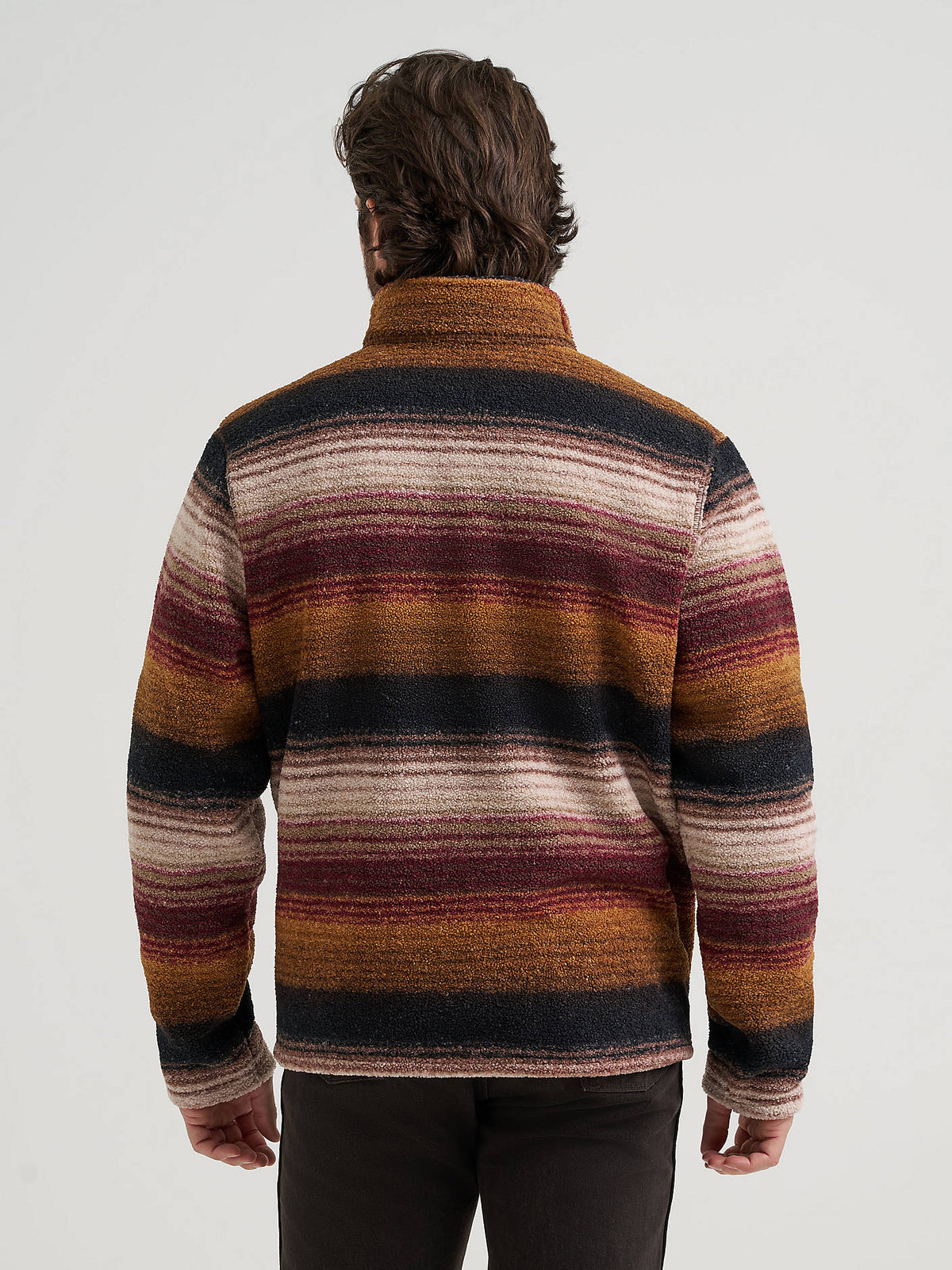Wrangler Serape Hay Away Sherpa Pullover