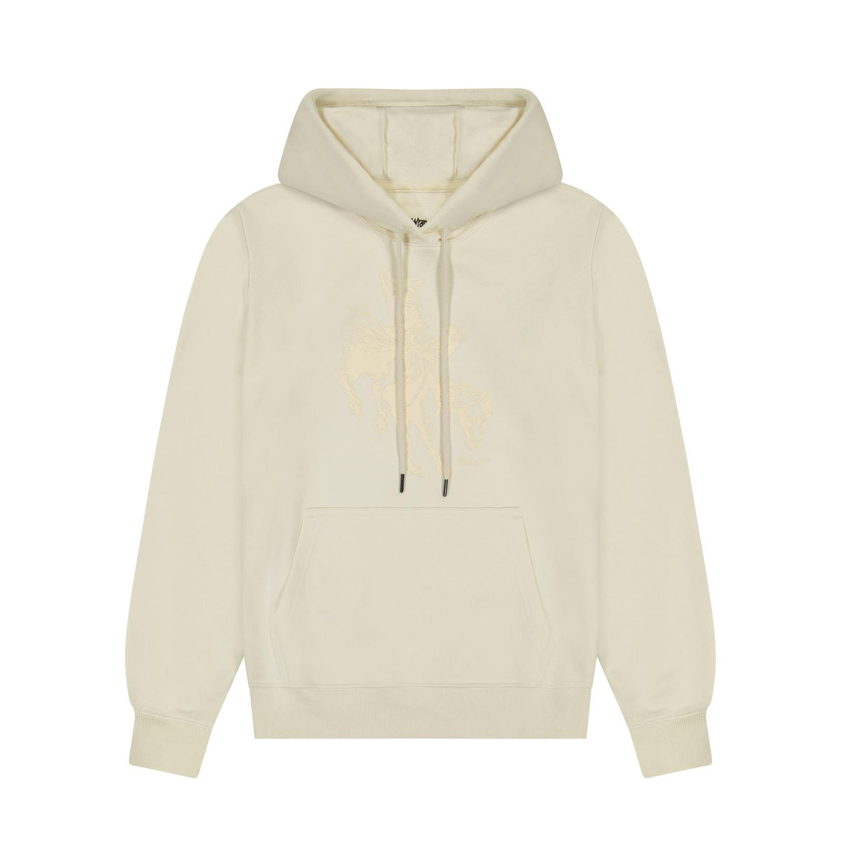 Wrangler Bronc Shadow Cream Hoodie