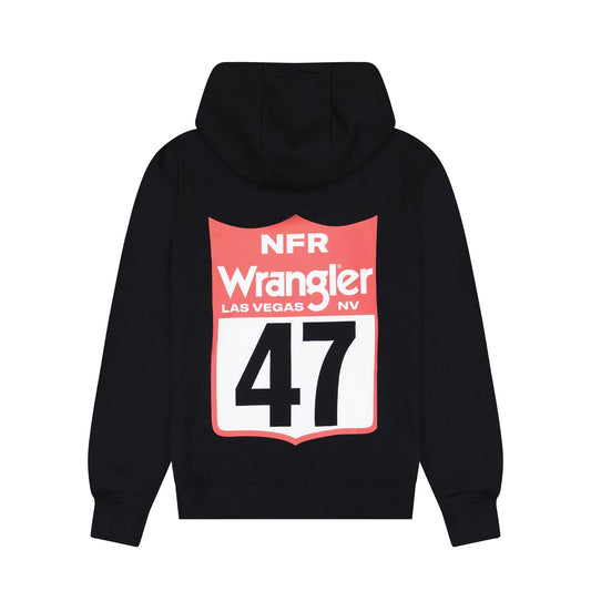 Wrangler NFR 47 Black Hoodie