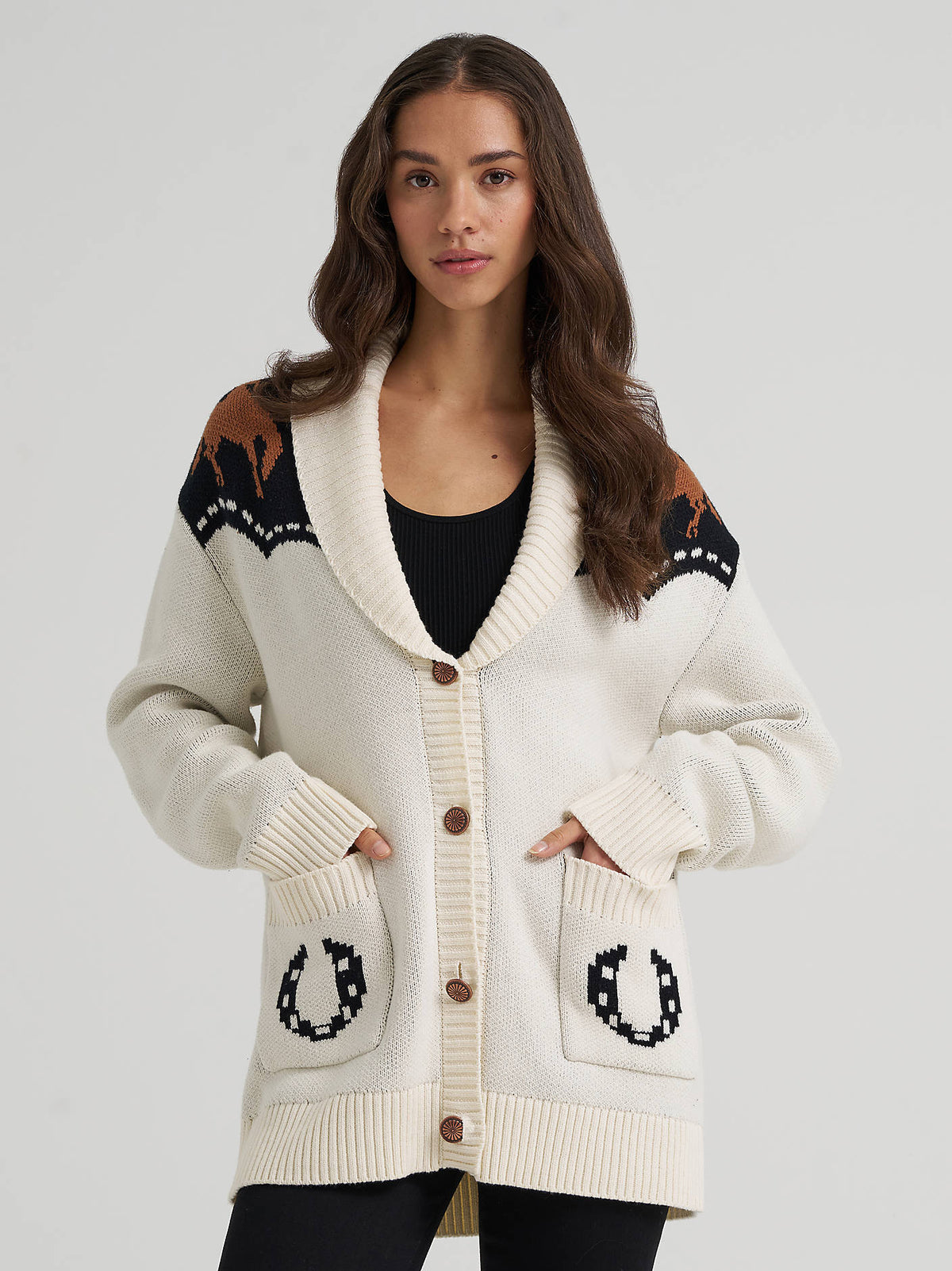 Rodeo & Horseshoe Cardigan