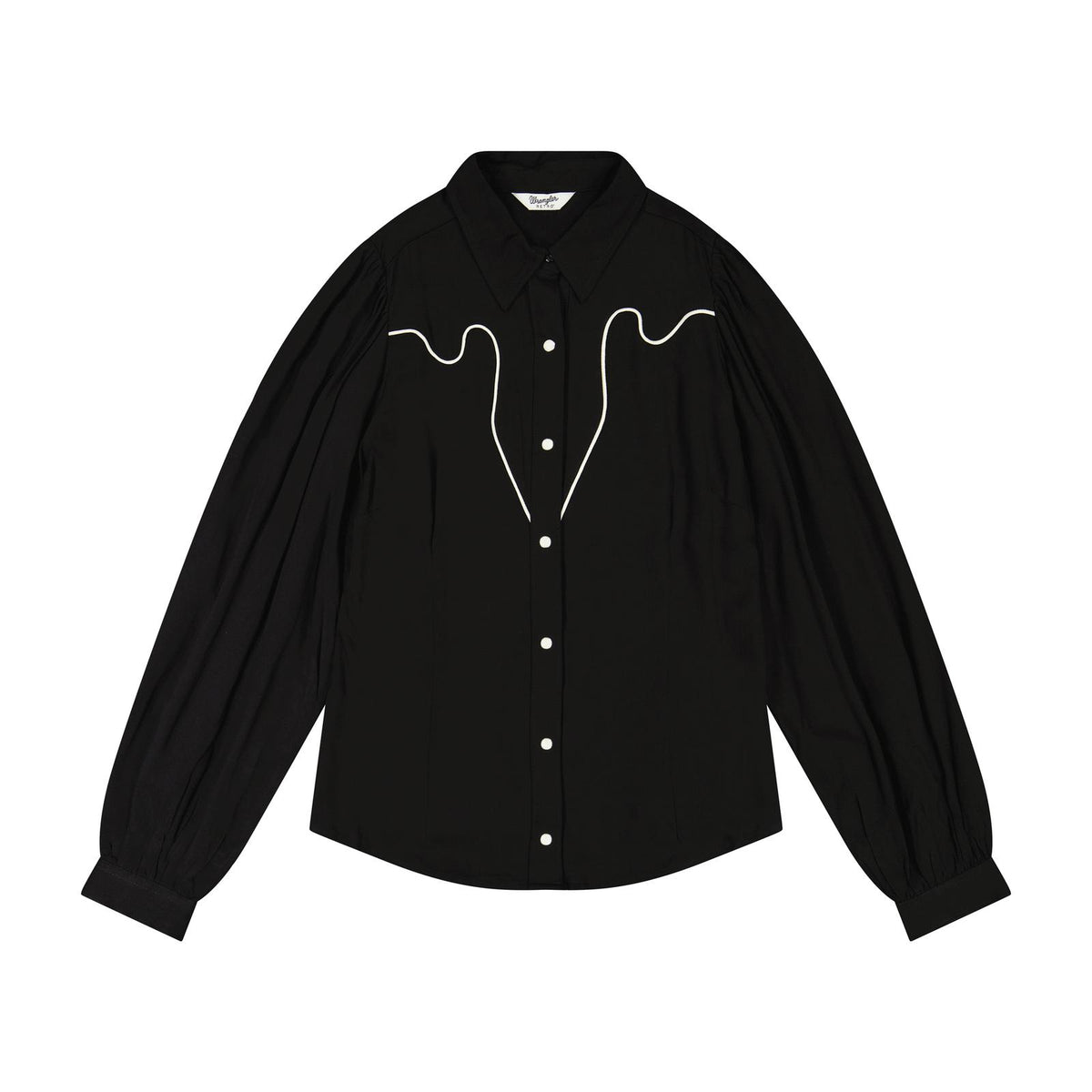 Wrangler Black & White Snap Up