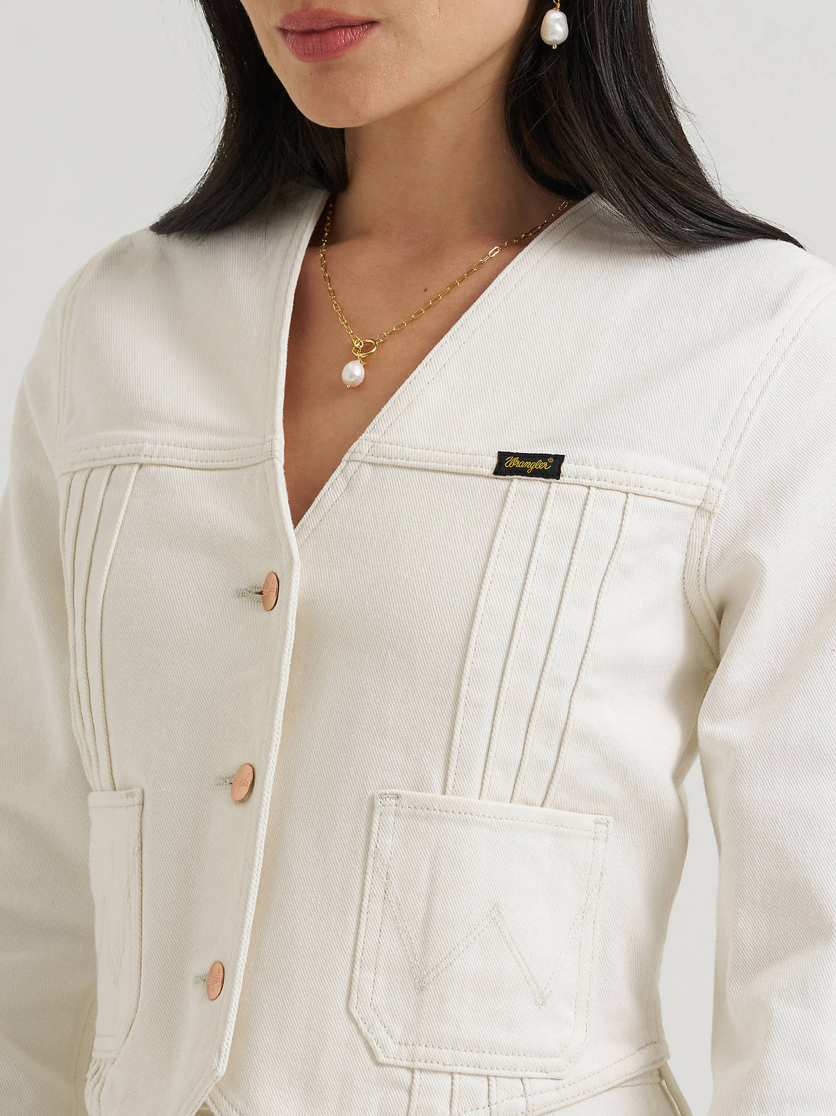Lainey Bride Denim Shirt