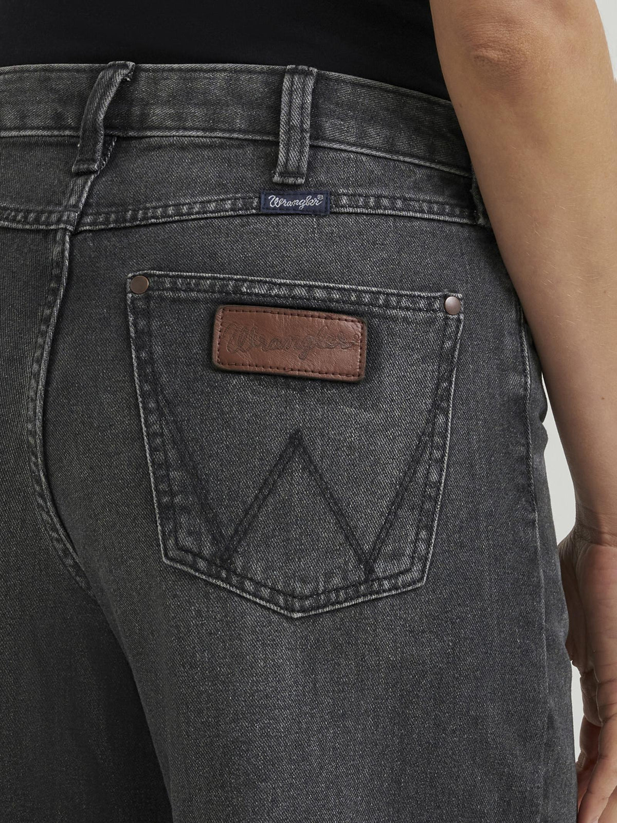 Wrangler Punchy Charcoal Wide Leg