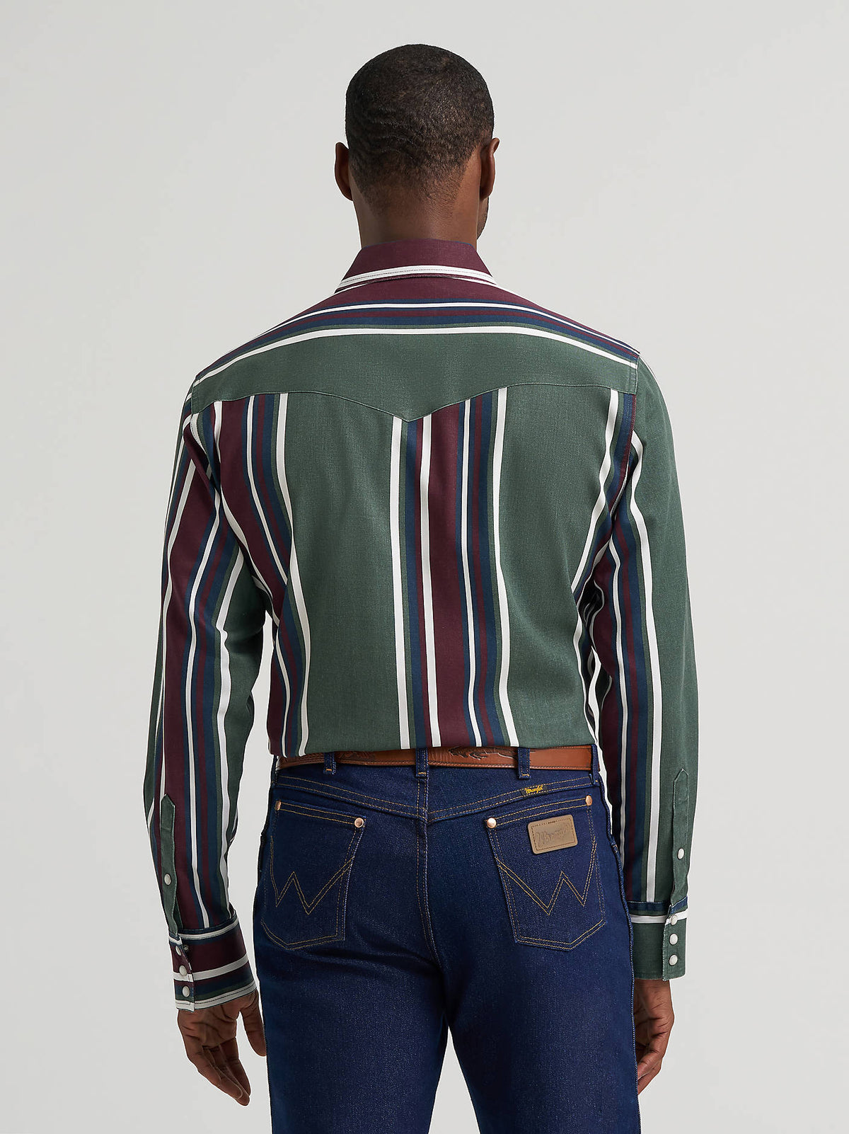 Wrangler Men's Brushpopper Gem Snap Up