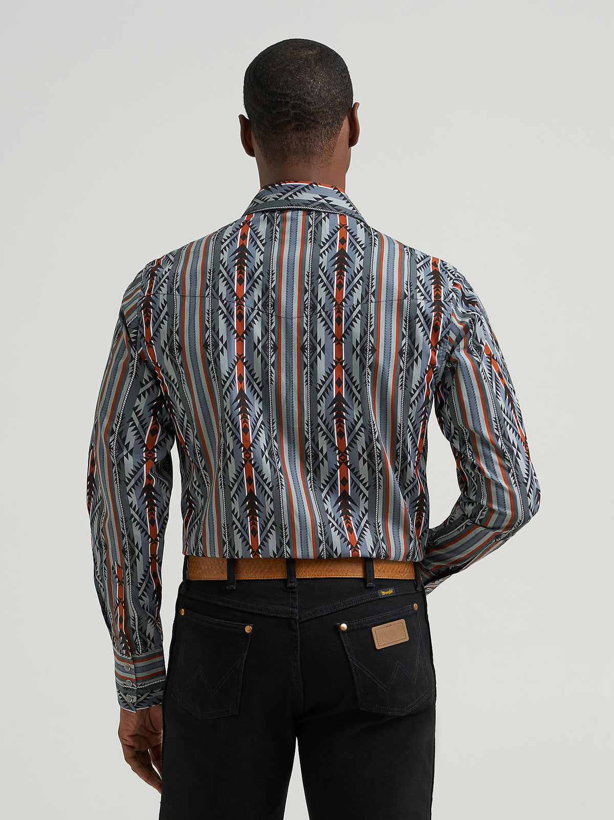 Wrangler Checotah Grey Snap Up