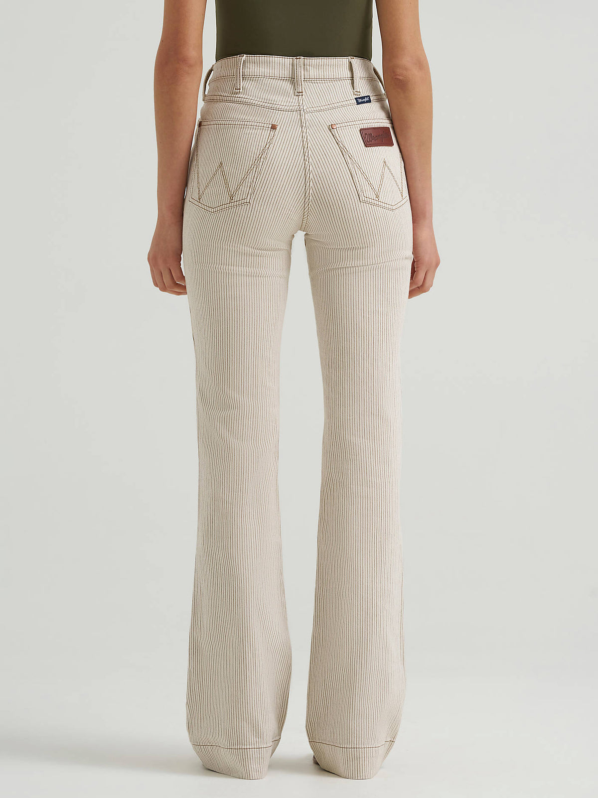 Beth Bronze Pinstripe Trouser