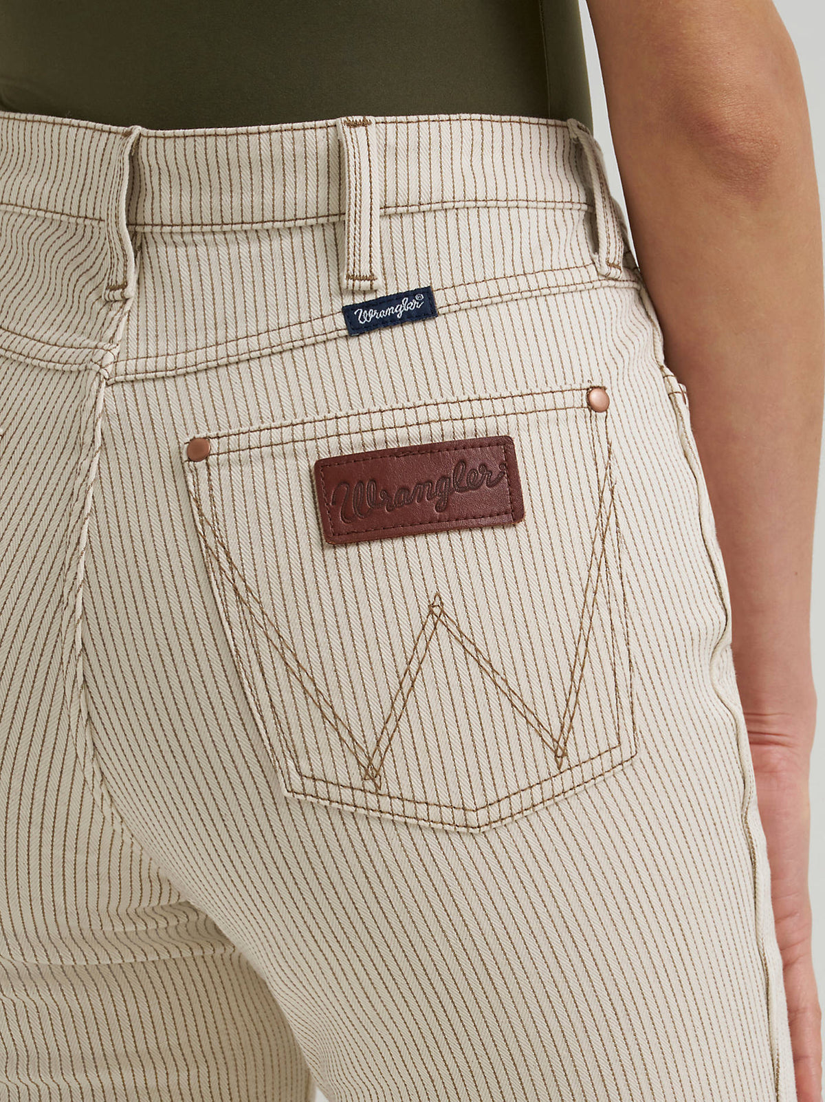 Beth Bronze Pinstripe Trouser