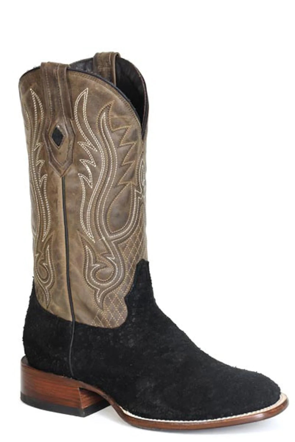 Stetson Men's River Horse Exotic Hippopotamus Western Boots