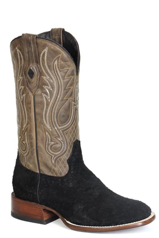 Stetson Men's River Horse Exotic Hippopotamus Western Boots