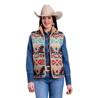Roper Women's Aztec Woven Vest