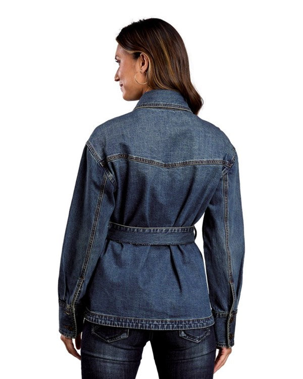 Stetson Denim Tie Shacket