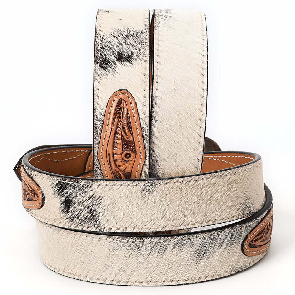 American Darling Brown & Floral Leather Belt