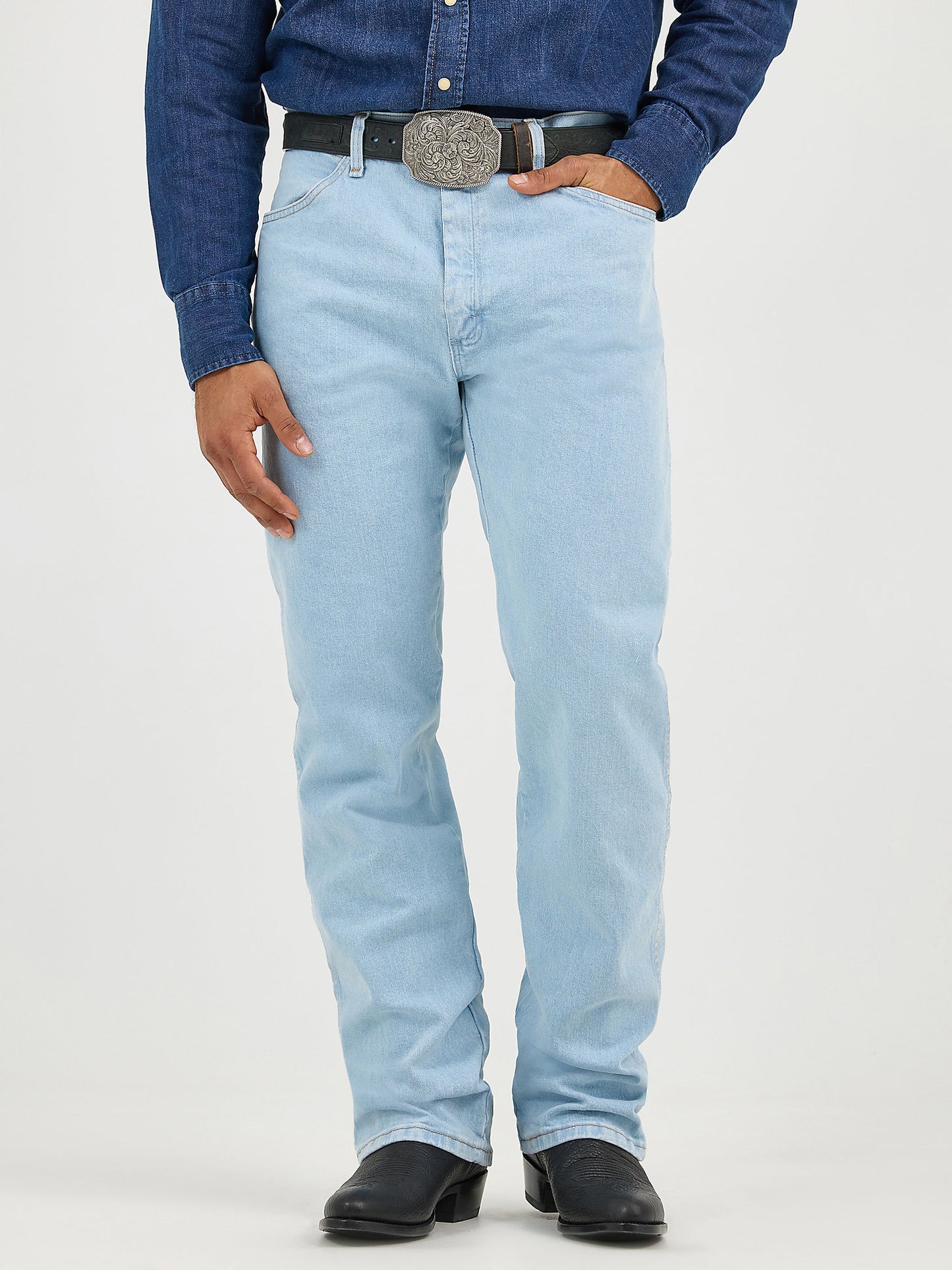 Wrangler Cowboy Cut Bleach Original Fit Flex Stretch