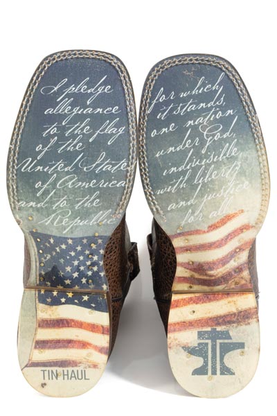 Tin Haul Flag of the Proud Boots