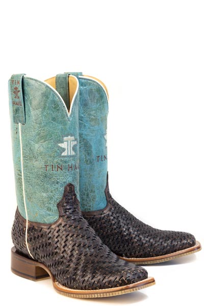 Tin Haul Intertwined Cowgirl Boots