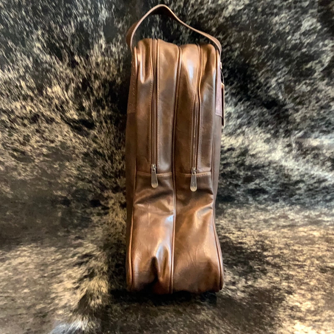 Justin Boot Bag With Tooling
