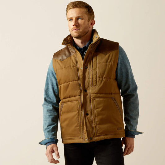 Ariat Men’s Western Quilted Vest