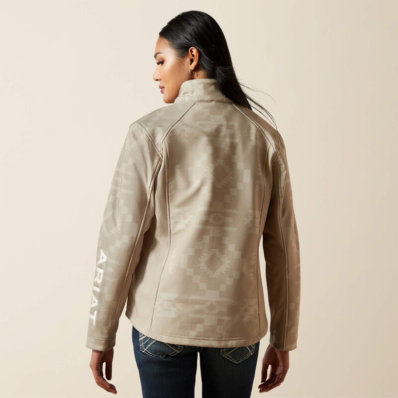Ariat Women’s Tan Aztec Softshell Jacket