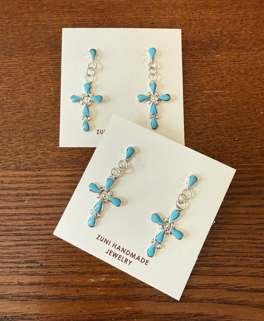 Bryce Authentic Turquoise Earrings