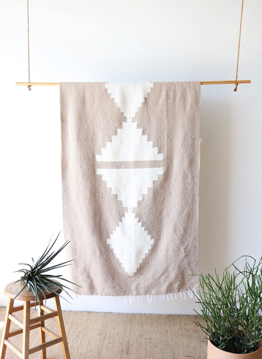 Adobe XL Handwoven Blanket