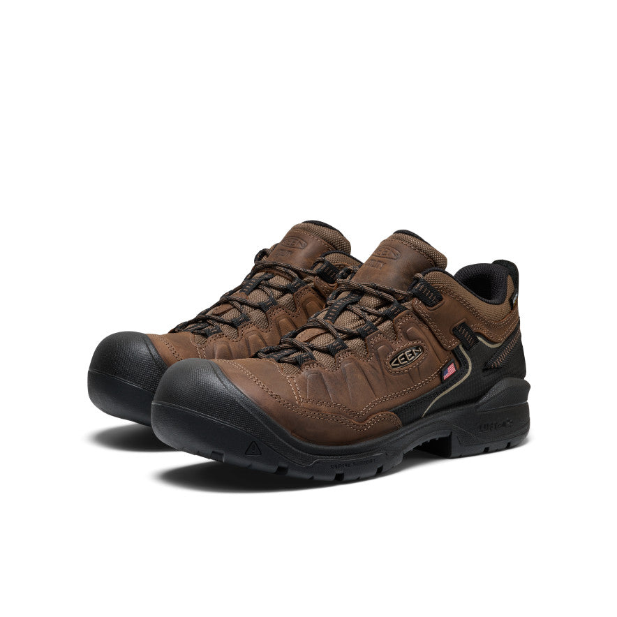 Keen Men's Targhee IV Waterproof Work Shoe (Carbon Toe)