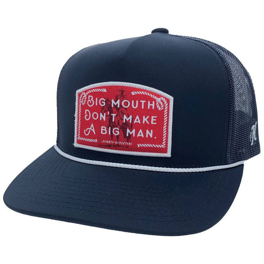 Hooey John Wayne 5 Panel Trucker Hat Navy