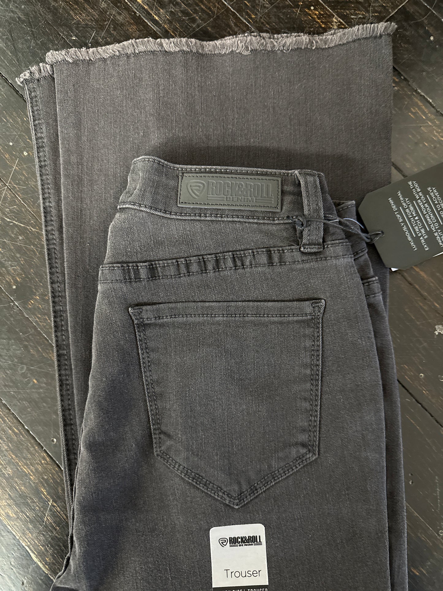 Final Sale ✨Black Seam Trouser Women's Jeans