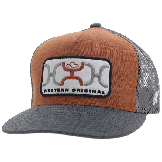 Hooey Loop 5 Panel Trucker Hat Orange