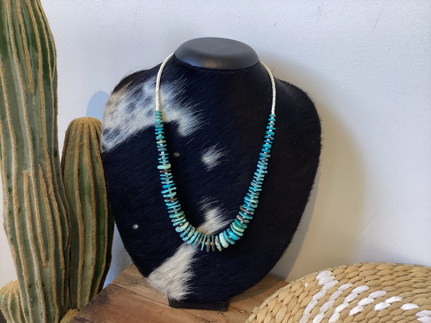 Heishi Turquoise Authentic Necklace