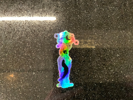 Fanny Ropes The Moon Sticker
